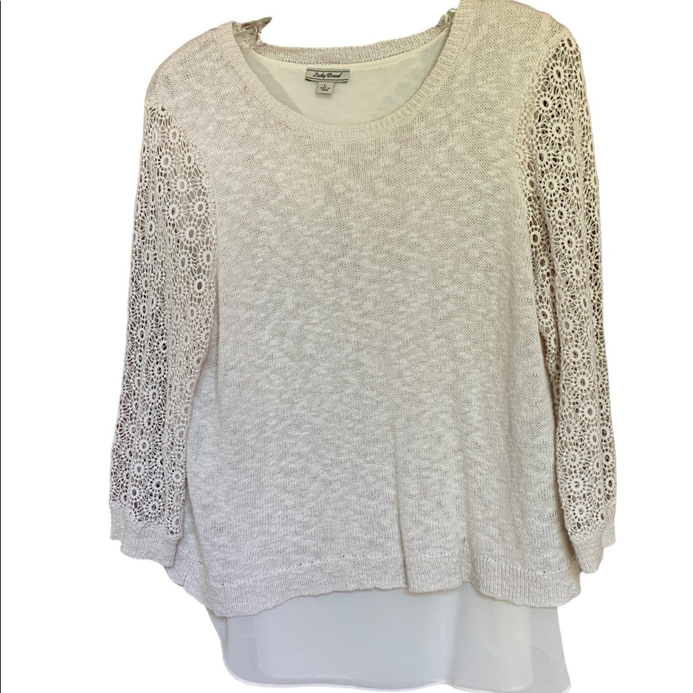 Lucky Brand crème top large